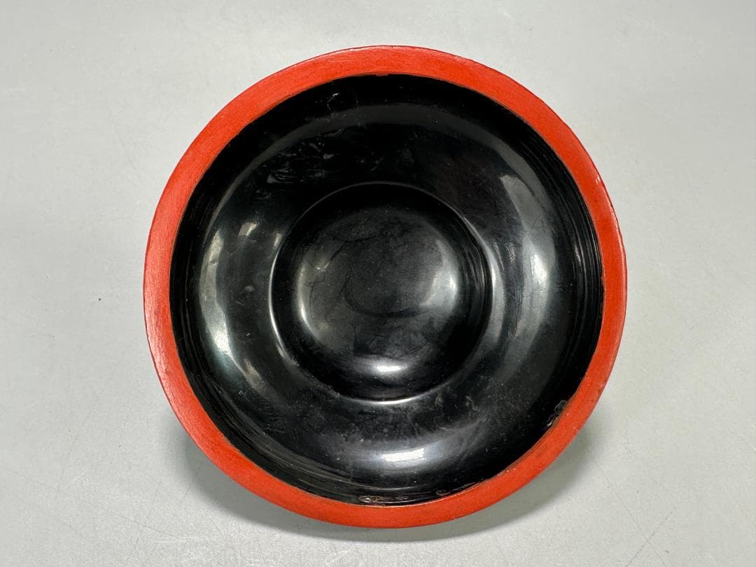 中国漆器　堆朱香炉