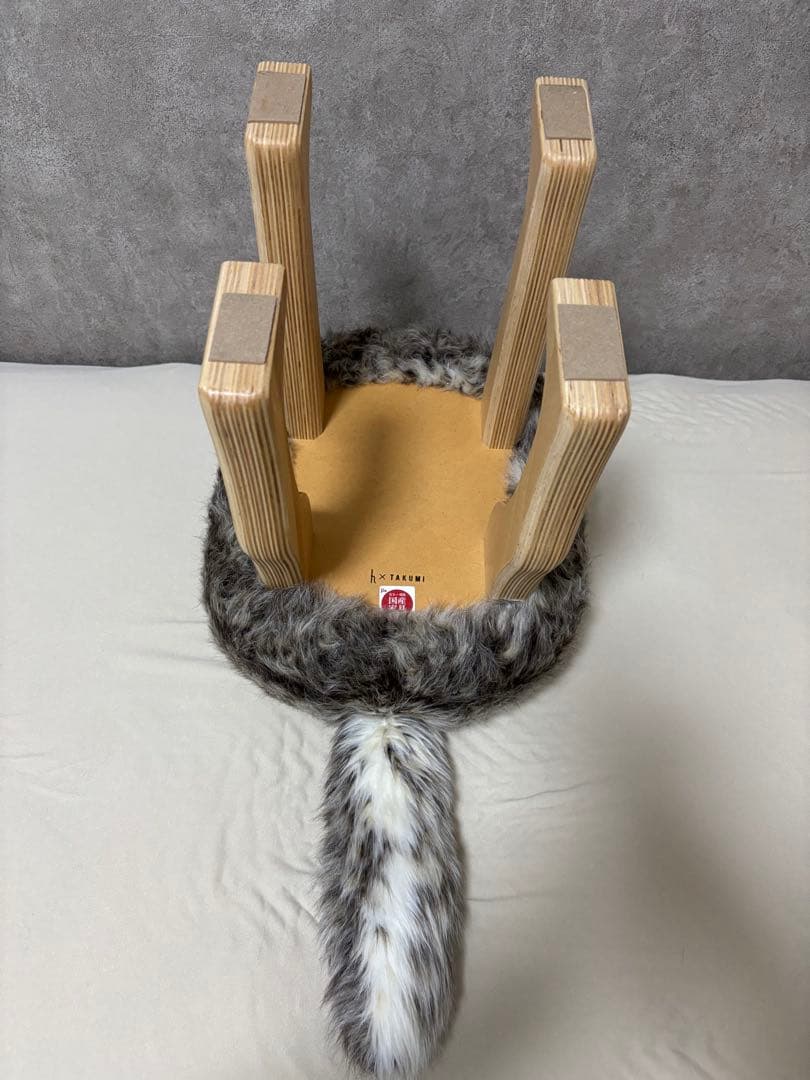 アニマルスツール　匠工芸 |ANIMAL STOOL コヨーテブラウン　Lサイズ