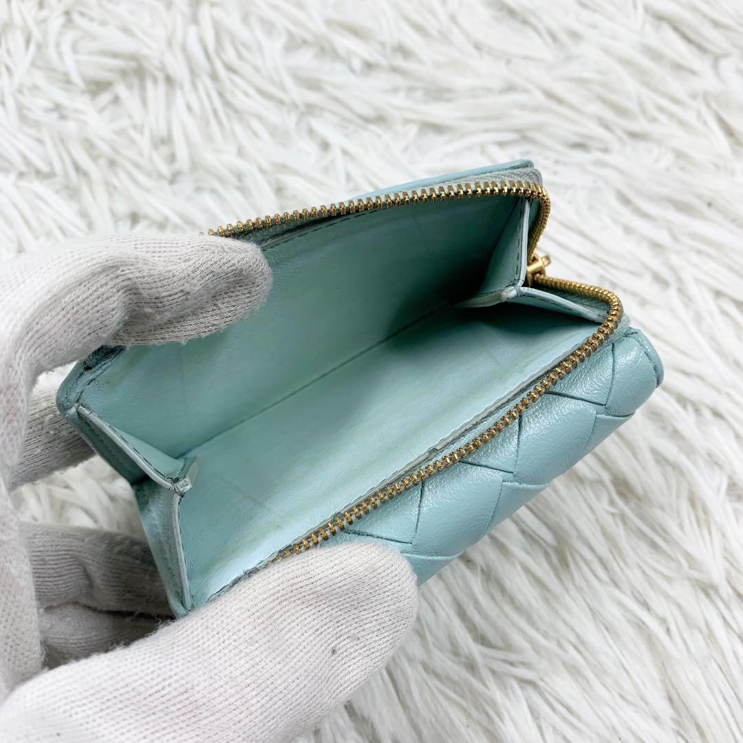 ✨極美品✨】ボッテガヴェネタ イントレチャート 三つ折り財布