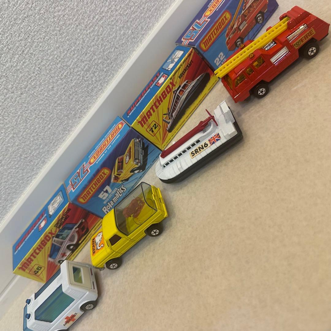 MATCHBOX ミニカーセット 4台入り 年代物 希少 レトロ玩具