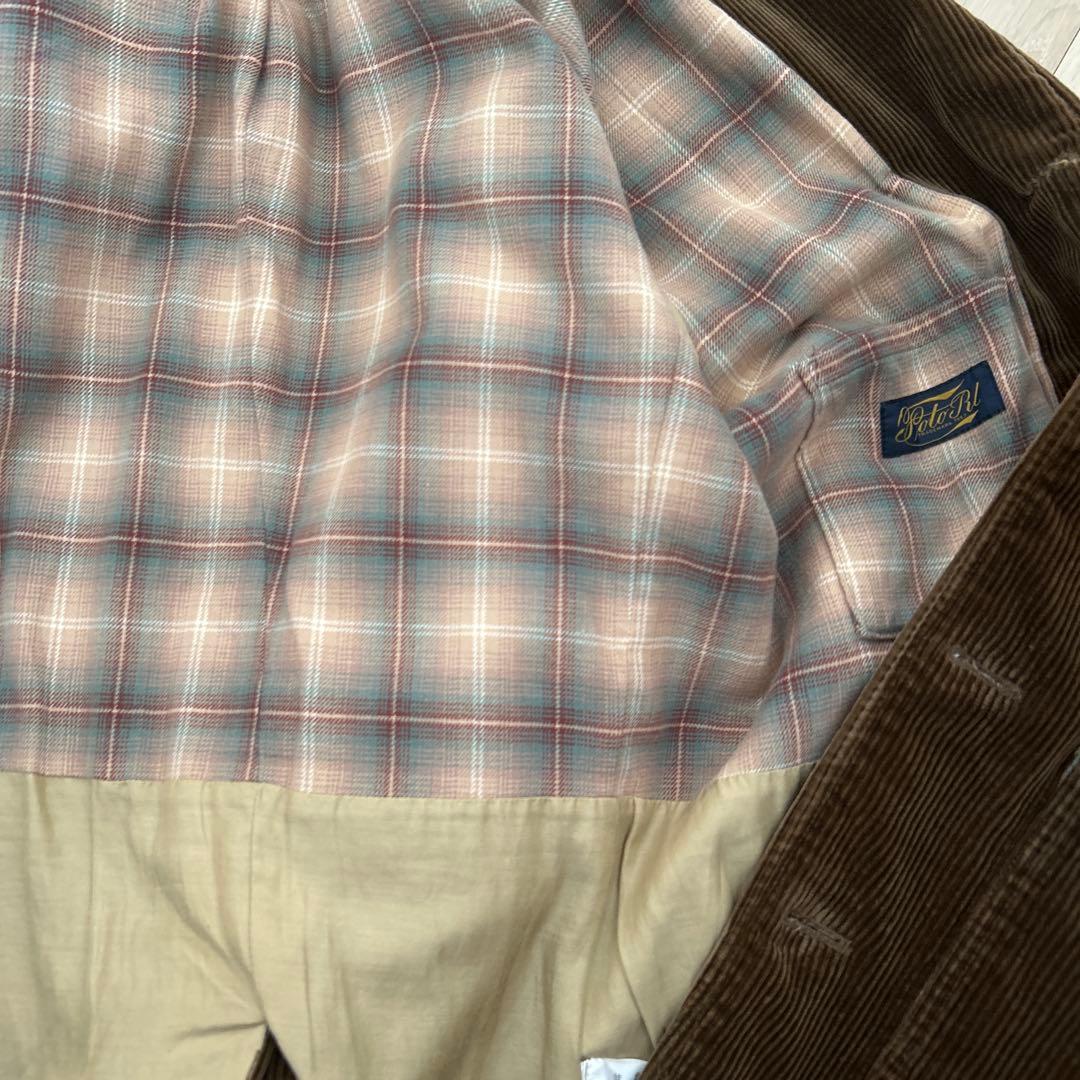 ラルフローレン　コーデュロイレザージャケット