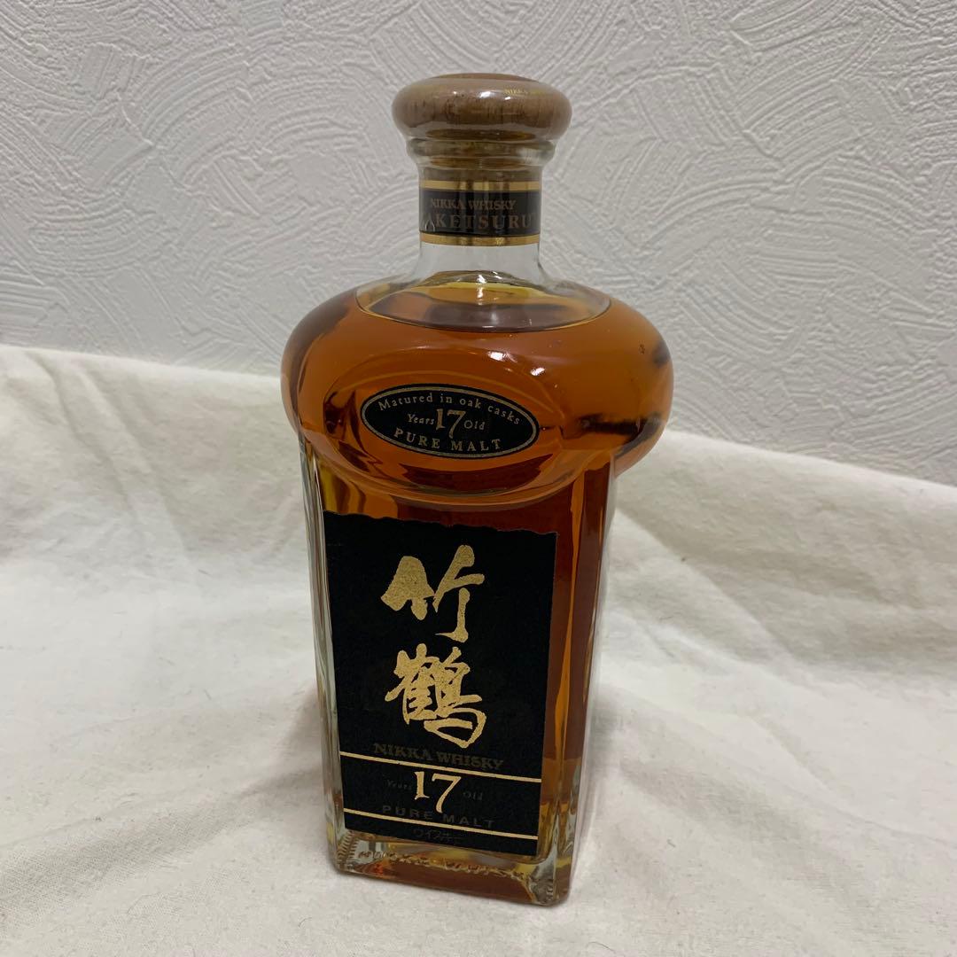 古酒・未開封】旧ラベル 竹鶴17年ピュアモルト 700ml - メルカリ