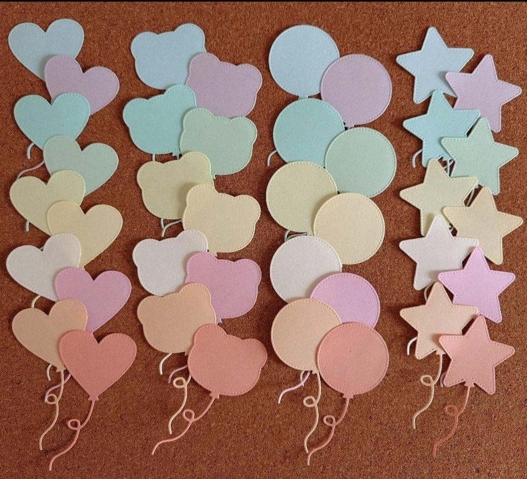 ダイカット クラフトパンチ 4種類の風船セット - メルカリ