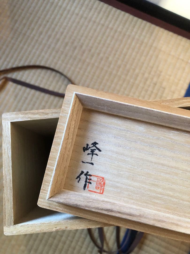 鋳銅 一輪挿し 『華』峰一作 共箱入 - メルカリ