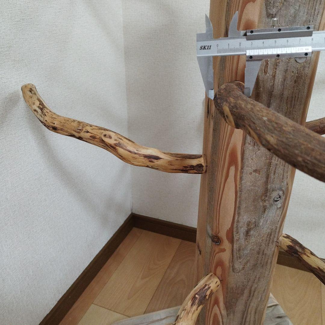 大型鳥用】くねくね螺旋状♬どっしりバードスタンド