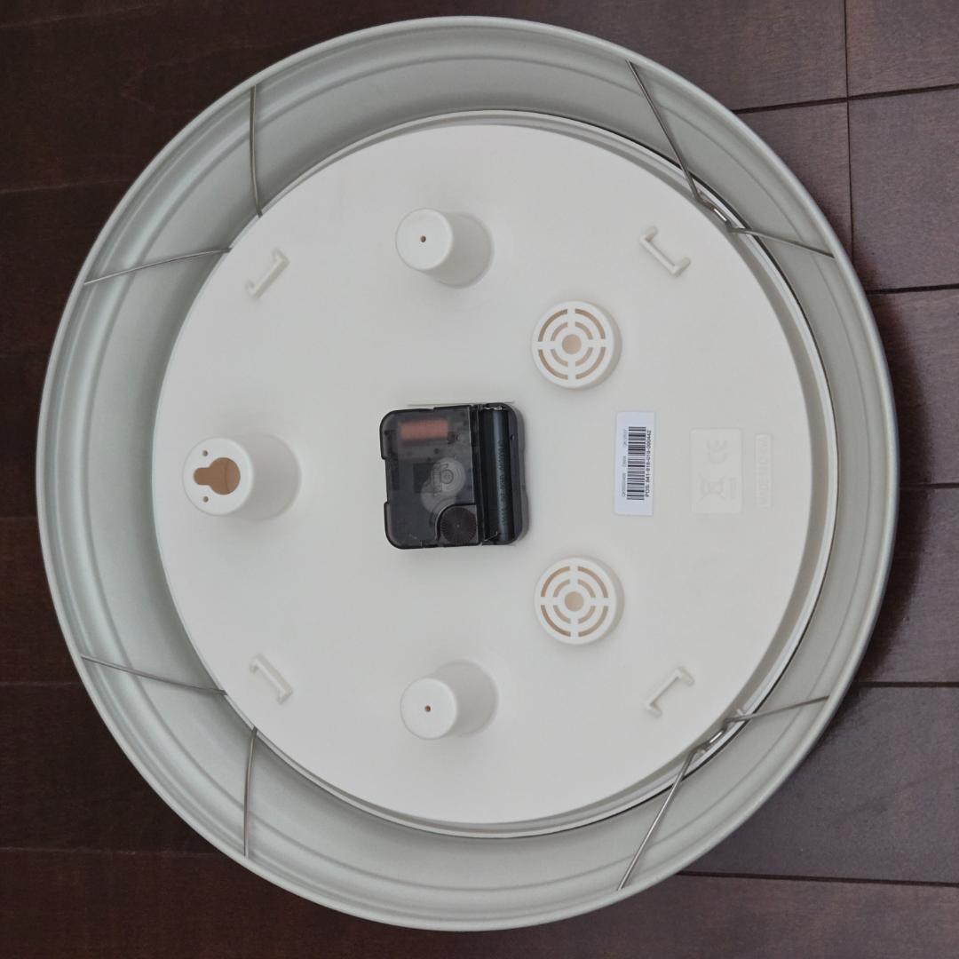 ローラアシュレイ 壁掛け時計 グレー 35cm