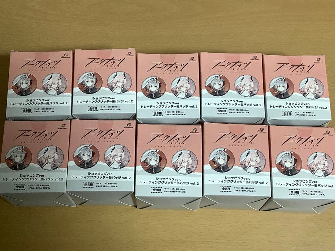 アークナイツ マルイ ポップアップ 缶バッジ 10box