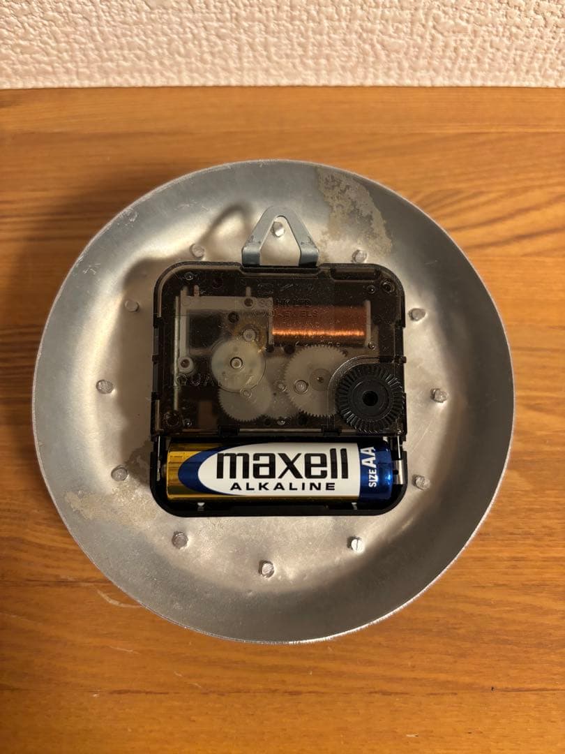 chikuni チクニ　wall clock アルミ