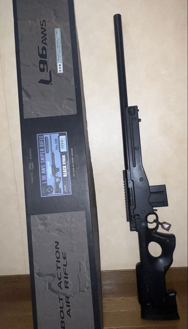 東京マルイ L96AWS ボルトアクションライフル L96 AWS ブラックストック - ボルトアクションエアーライフル | 東京