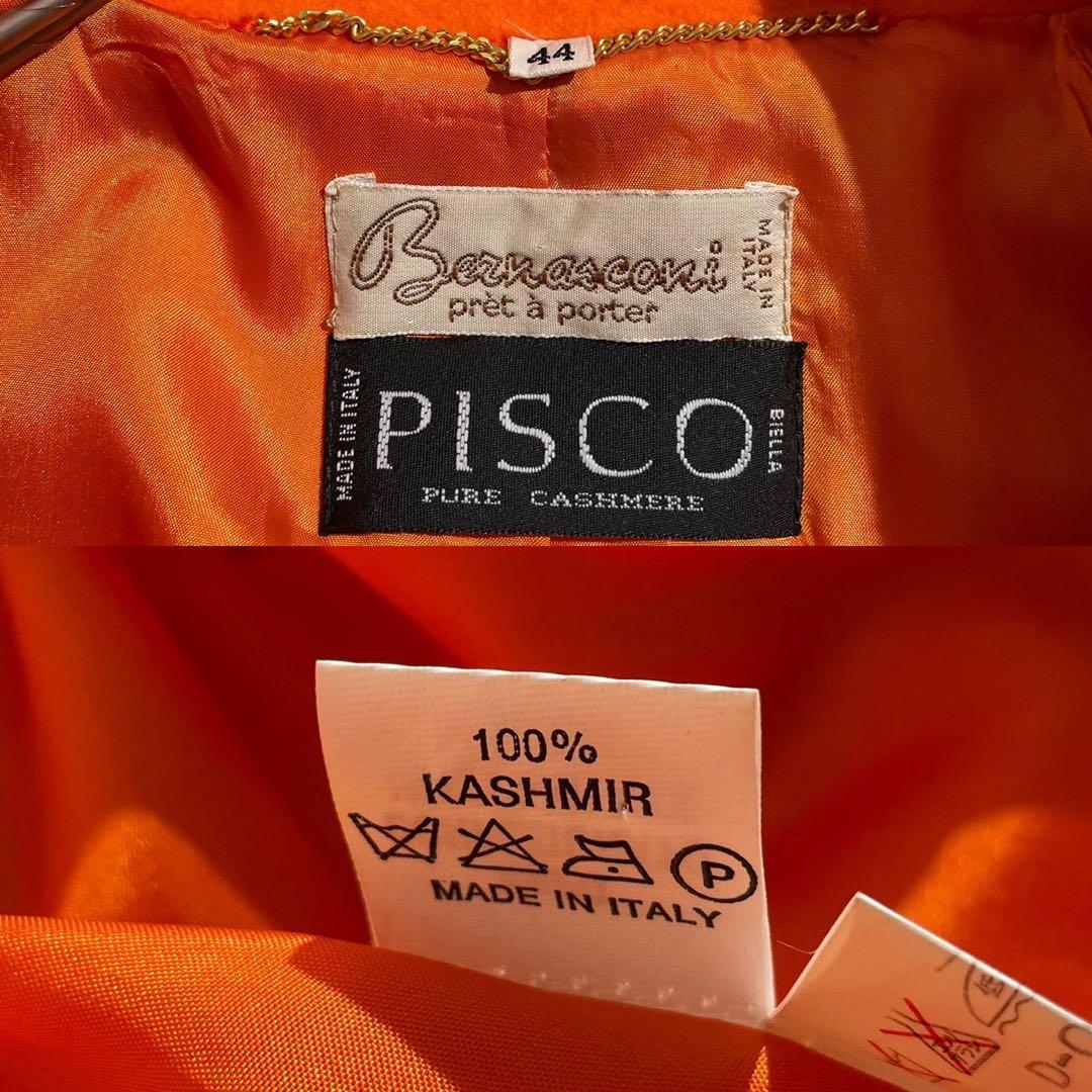 美品◦カシミヤ100%✨】ベルナスコーニ PISCO ダブルチェスター 2XL