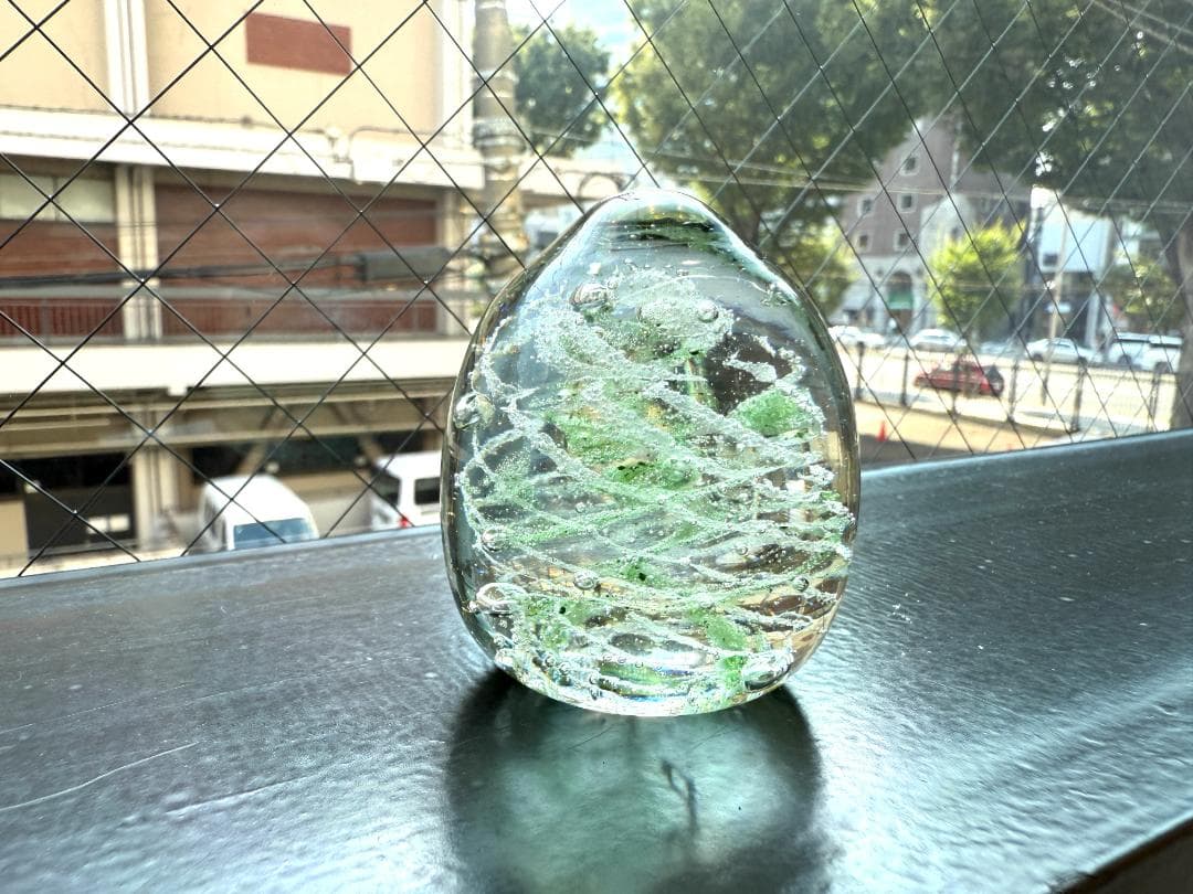 おおやぶみよ ガラスエッグオブジェB - yellows.co.jp 日本