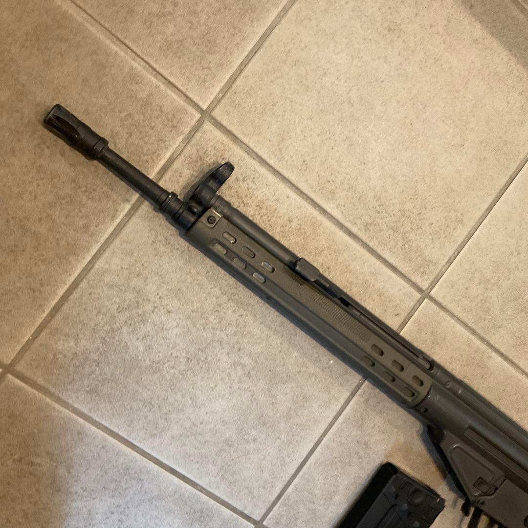 93m/s東京マルイ純正電動ガンG3A3絶版品メンテ済＋500連マガジン良品