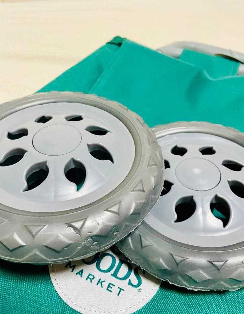 Whole Foods Market キャリーカート トロリーカート グリーン