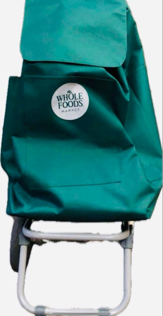 Whole Foods Market キャリーカート トロリーカート グリーン