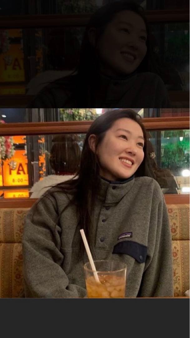 柴田ひかりさん着モデル パタゴニア シンチラ スナップT - メルカリ