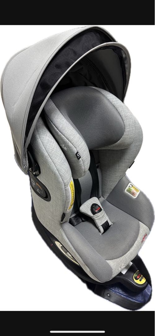Joie(ジョイー) ISOFIX固定 アイ・アーク360°キャノピー付 グレー