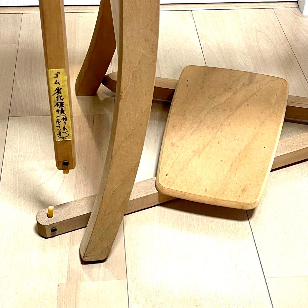 アシュフォード 木製糸車　糸巻　糸紡ぎ機　糸紡ぎ車　手紡ぎ機　紡毛機　羊毛　白木