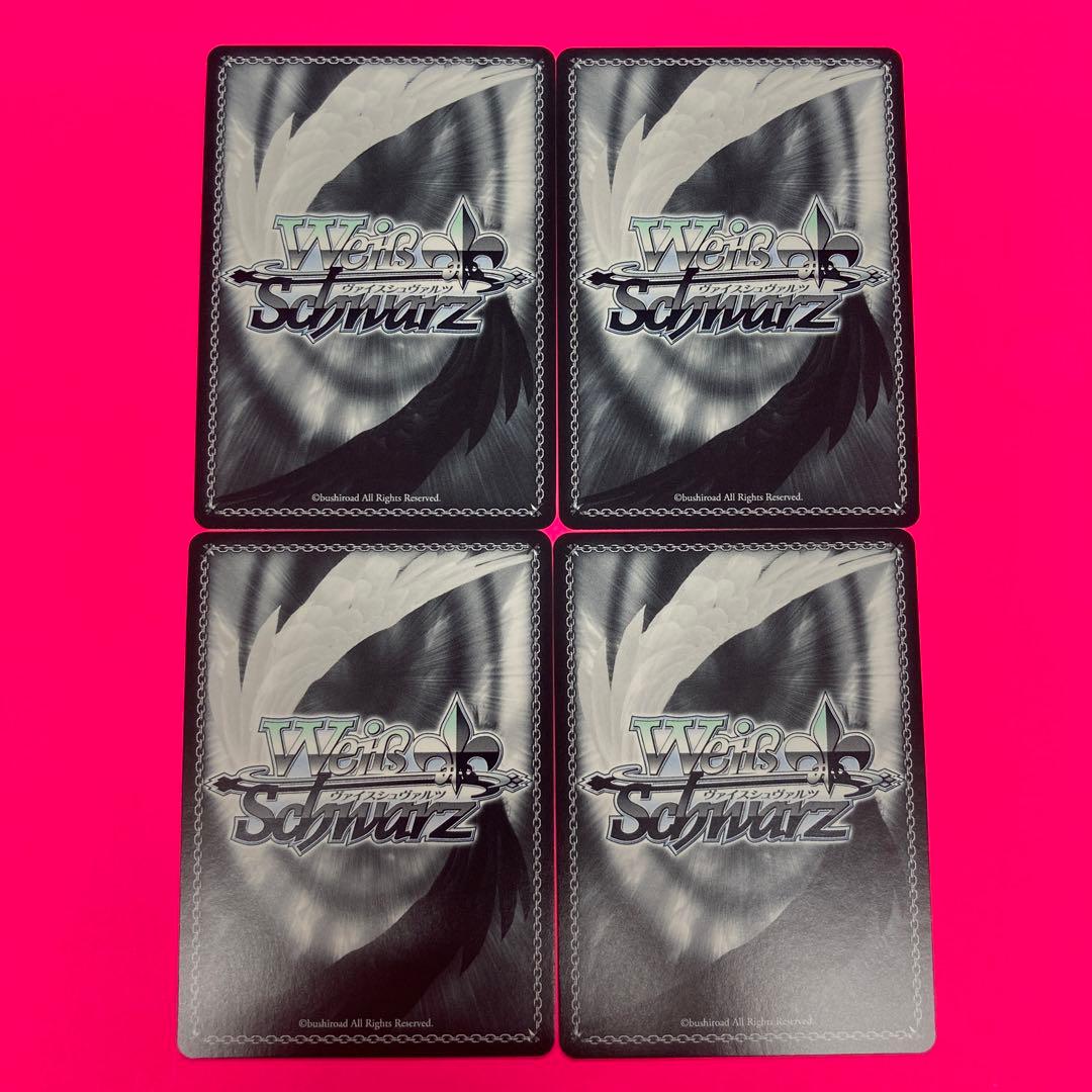 ヴァイスシュヴァルツ　純白のヴェール　狂三　4枚