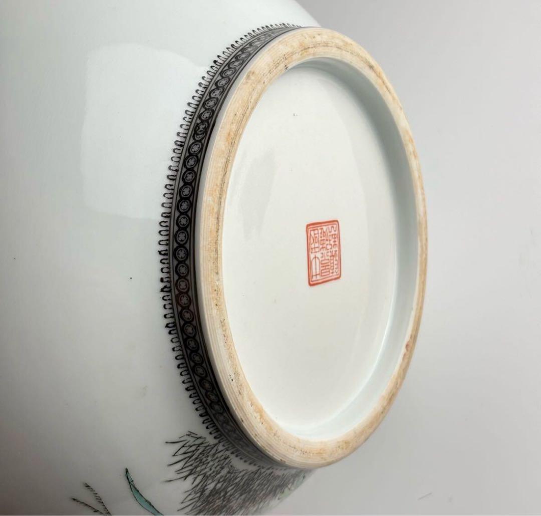 ブランド 品 通販ホビー・楽器・アート - 中国 花瓶 色絵 磁器 花鳥 壺