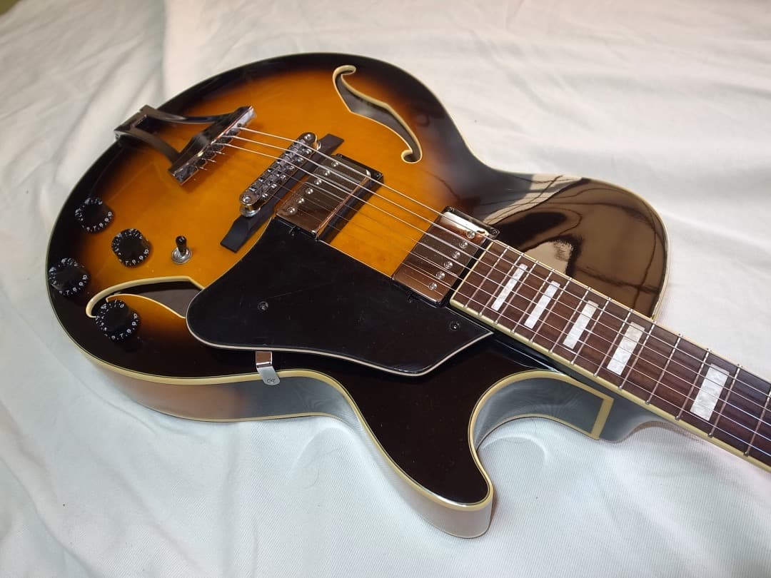 美品 Ibanez AG75 BS コンパクト フルアコ ほぼ未使用保管品