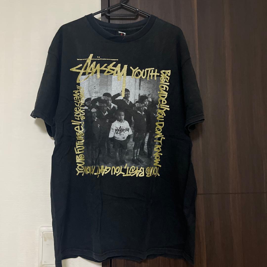 STUSSY ゴールド会員限定 'SS EX TEE'Tシャツ フォト 白 ホワイト L