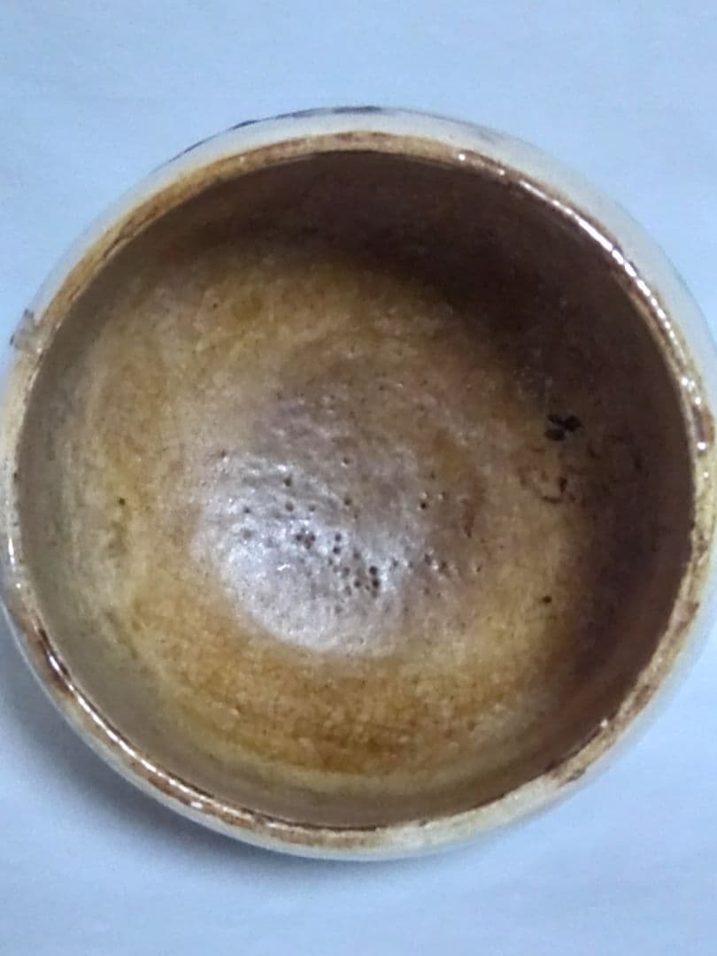 茶道具 時代物 京焼 景堂銘 花押入 抹茶碗 金継ぎあり - メルカリ