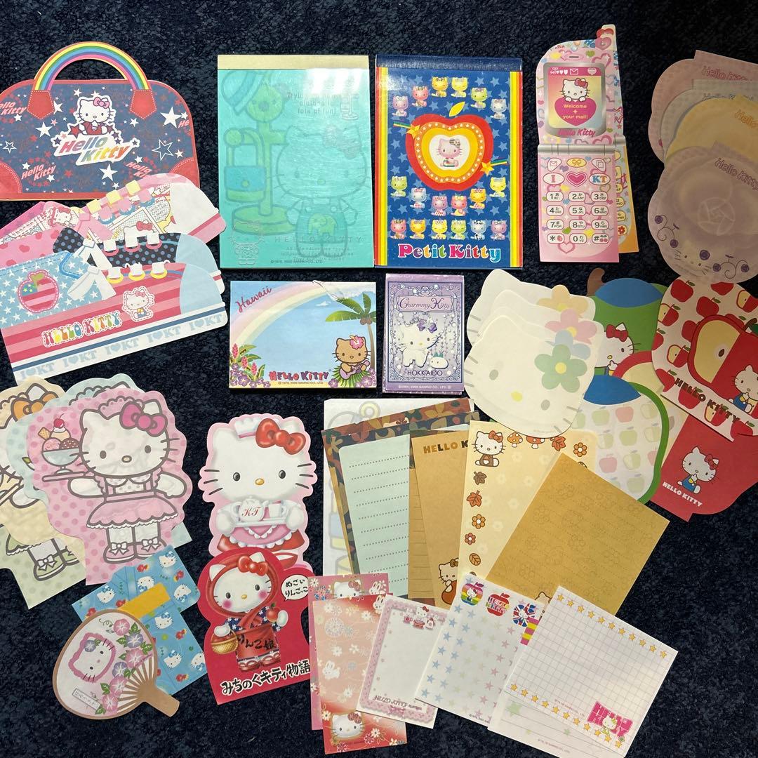 レア！サンリオ チャーミーキティ メモ帳 レターセット まとめ売り