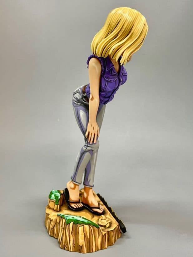 人造人間18号　グリグラ　リペイント　フィギュア