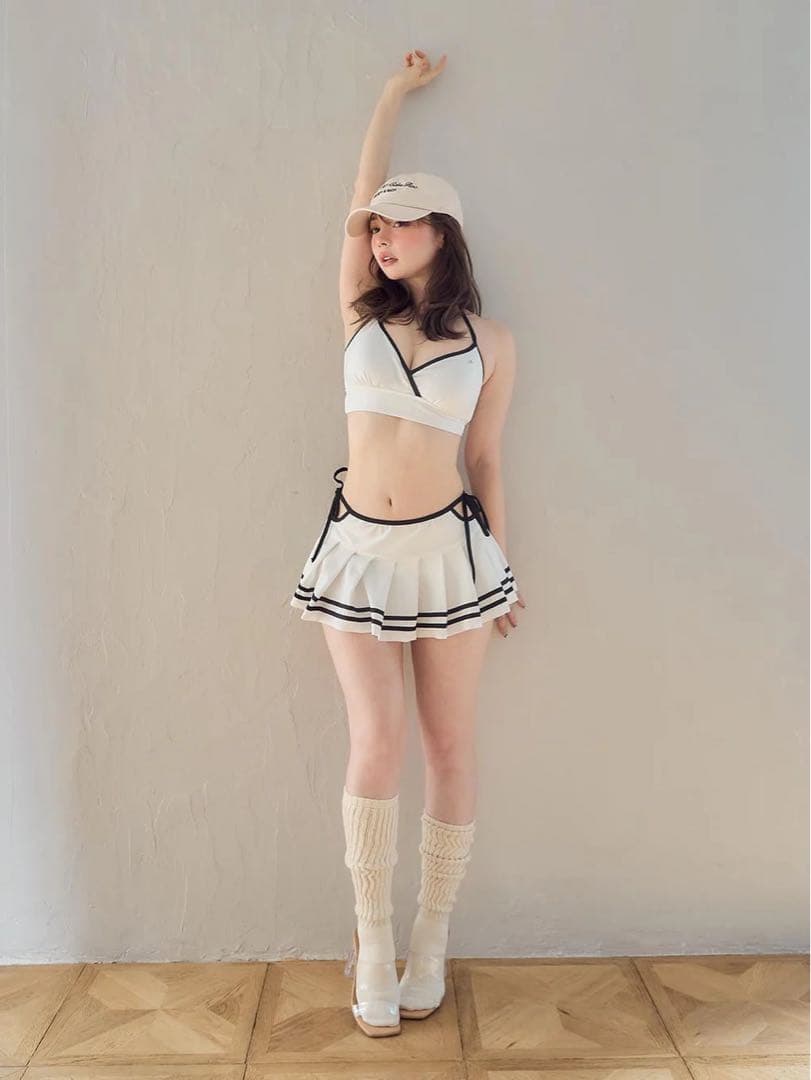 Coco pleats swimwear ♥︎ andmary 水着