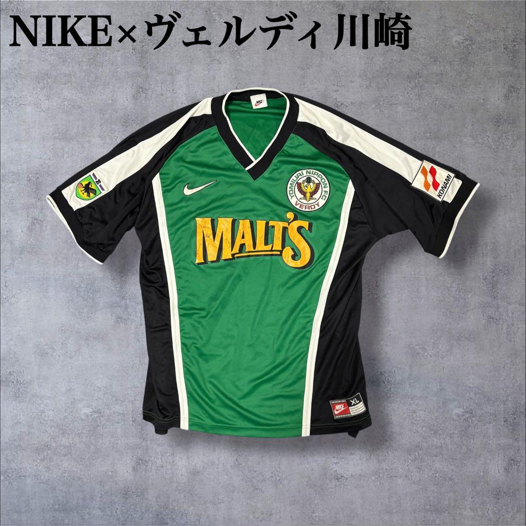 超希少△90s ナイキ ヴェルディ川崎 ユニフォーム1998 サントリー
