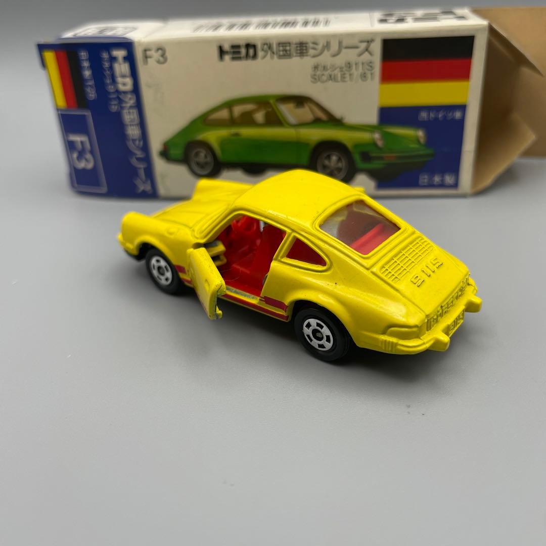 トミカ　青箱 F3 ポルシェ911S