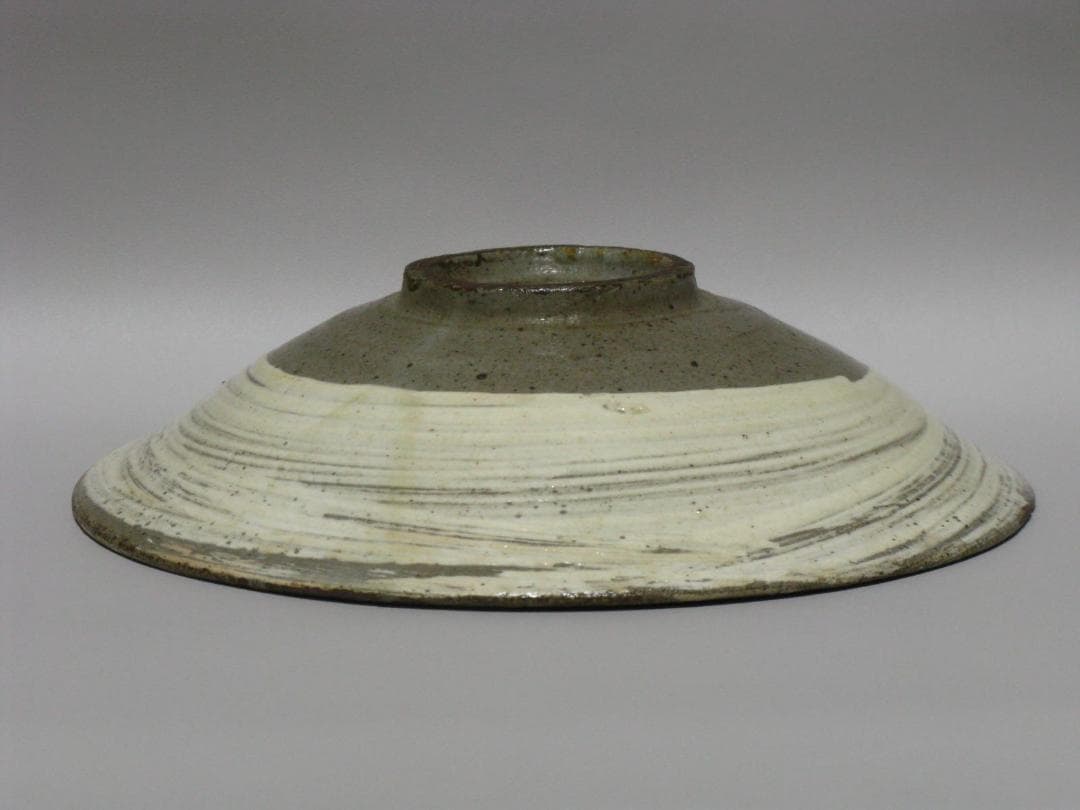 小林東五 作『刷毛目(はけめ) 五寸 平 皿』一客 箱