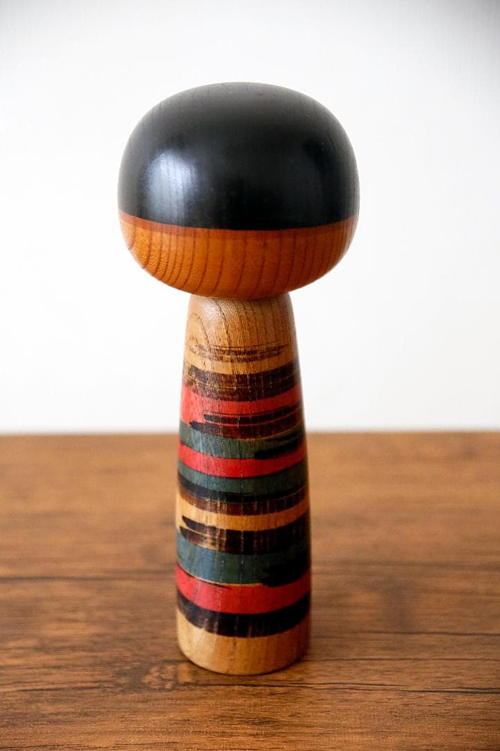 山中三平 こけし（23cm / 9in）畔道 美術品・アンティーク・コレクション