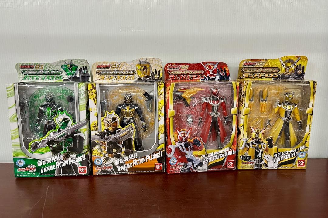 784 WAP！ 仮面ライダーウィザード 4体セット 未開封有 - メルカリ