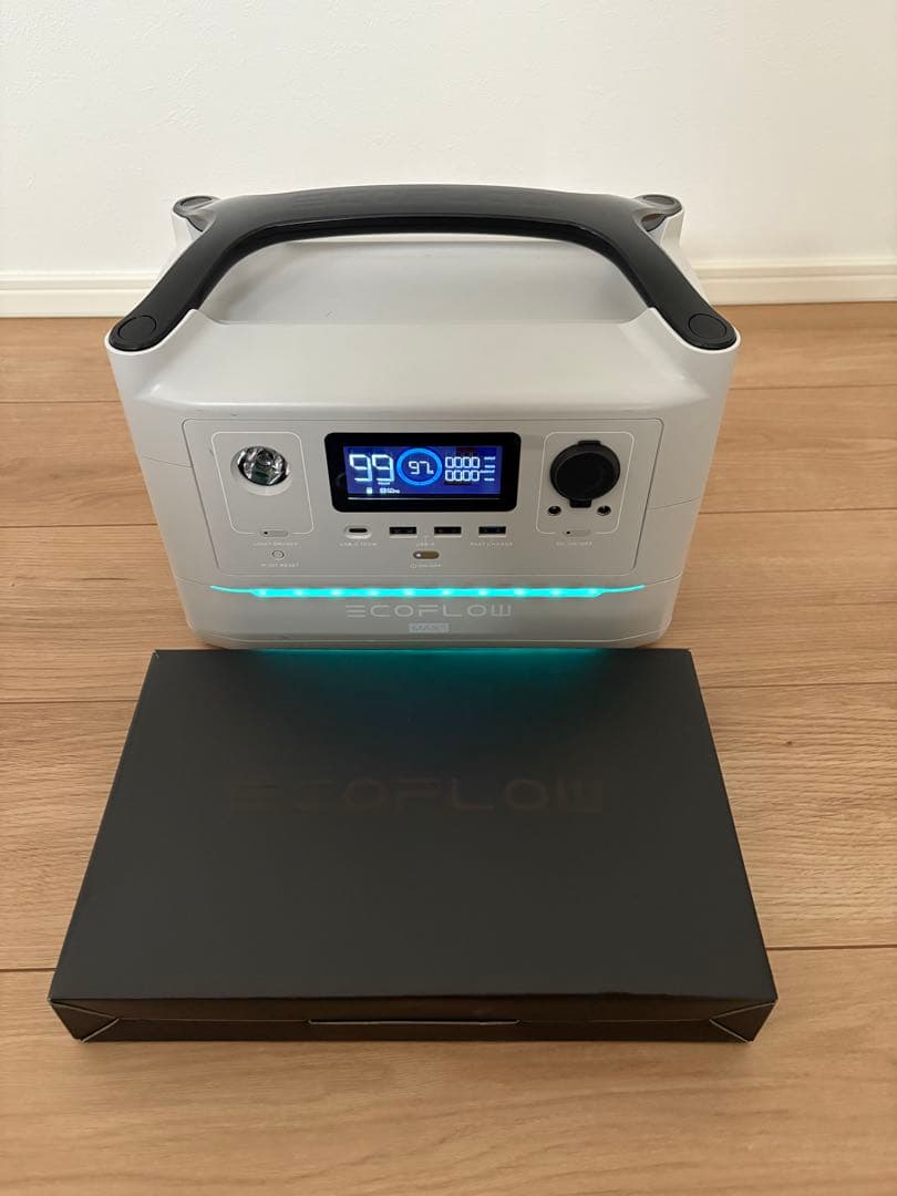 EcoFlow RIVER MAX Plus 720Wh 360Wh×2 電源