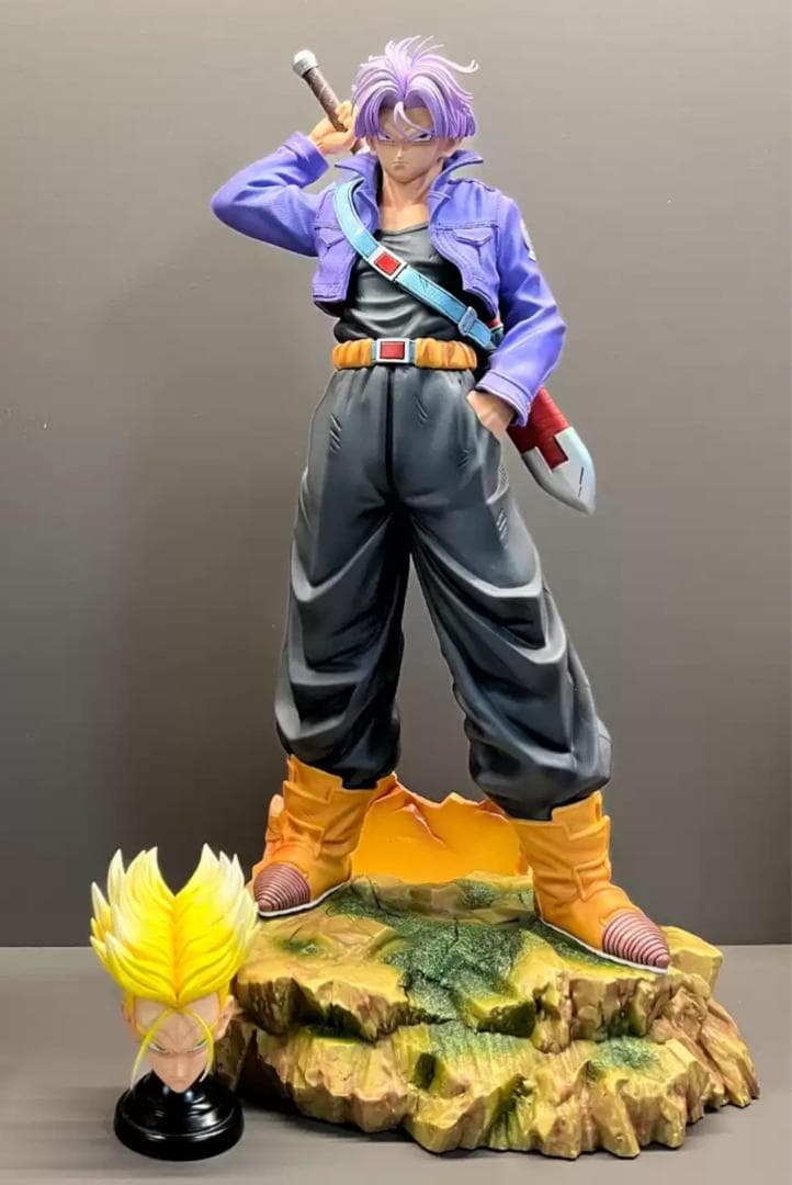 ドラゴンボール 超サイヤ人 未来トランクス フィギュア ガレージキット