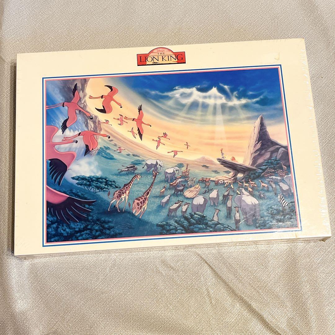 未開封 「ライオンキング」光るジグソーパズル 1000P 未開封