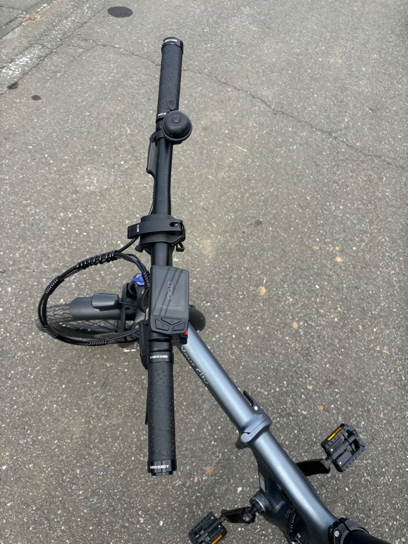 電動アシスト折りたたみ自転車 ADECE みょうじん