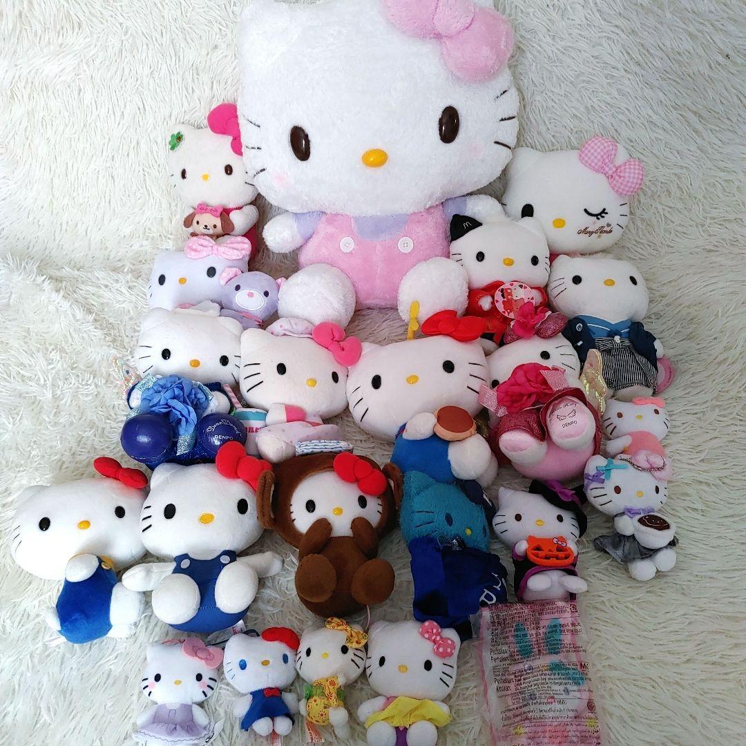 サンリオハローキティぬいぐるみマスコットまとめ売り