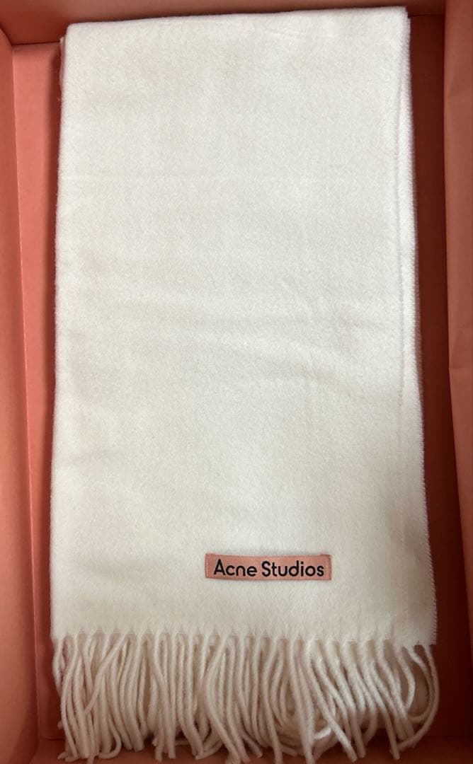 Acne Studios マフラー ストール ホワイト