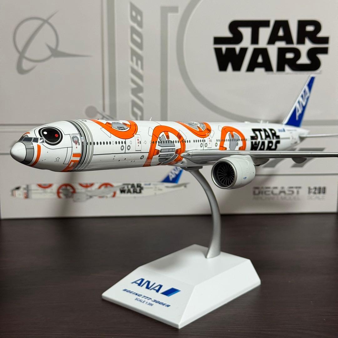 は*る様 JCWings ANA BB-8 B777-300ER JA789A ANA Boeing 777-300ER JA789A Star Wars BB-8 JC Wings EW4773005