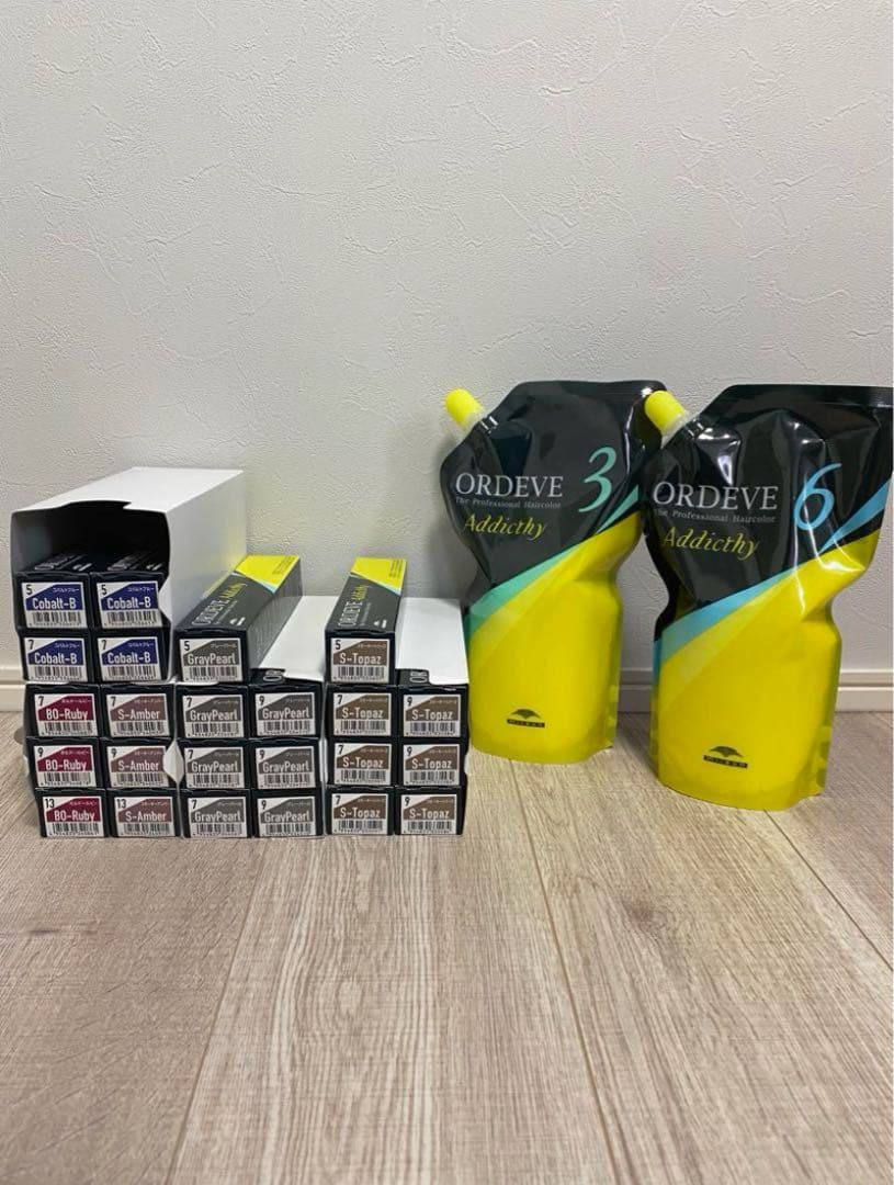 アディクシーカラー24本 オキシセット おまけつき ヘアケア