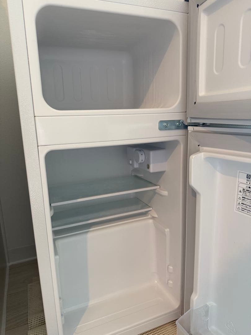 ホワイト冷蔵庫 コンパクトタイプ