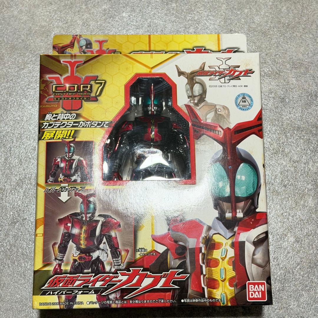 仮面ライダーカブト C.O.R 6~8 C.O.R.m フィギュア 6点まとめ