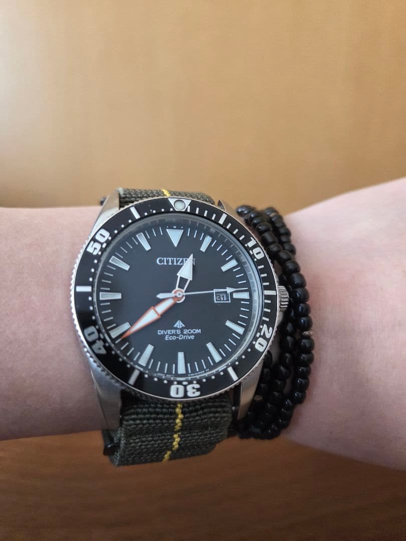 【美品】CITIZEN ECO-DRIVE エコドライブプロマスター　ダイバー