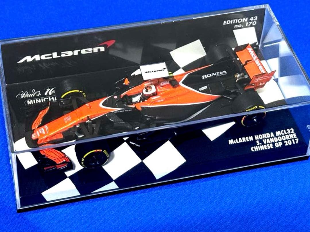 ミニチャンプス マクラーレン・ホンダMCL32 ストフェル・バンドーン