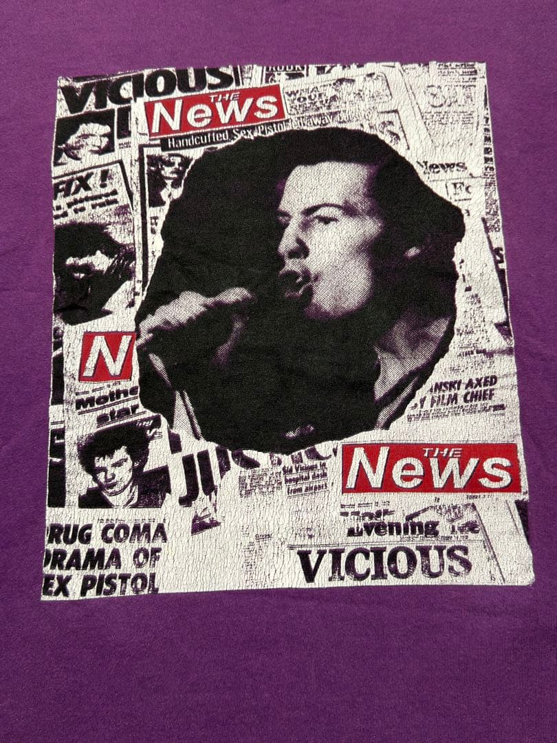 激レア80s〜90s シドヴィシャスSid ViciousヴィンテージTシャツ - メルカリ