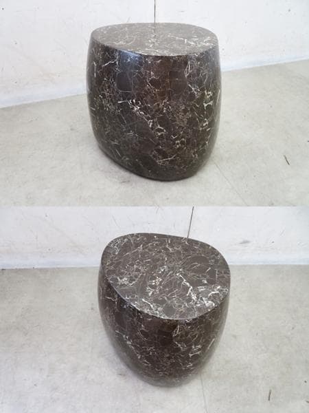 展示品アスプルンドストーンサイドテーブルモダンデザイン高級