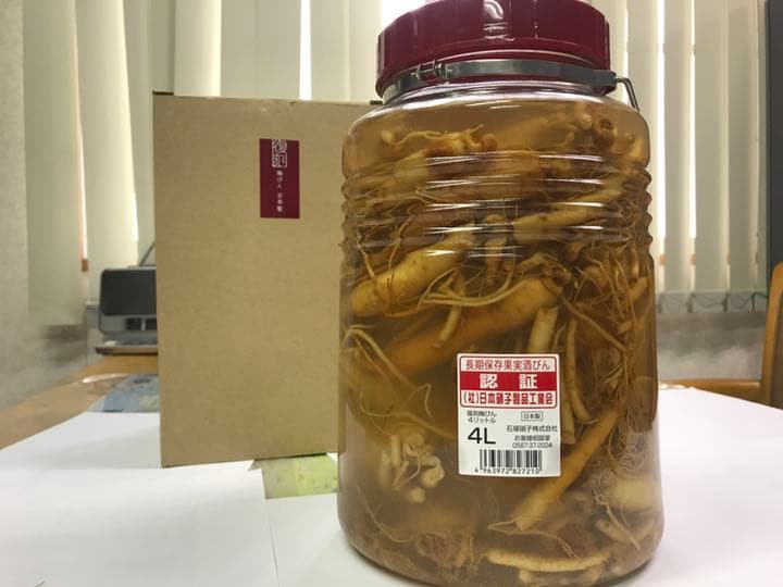 高麗人参酒 4L