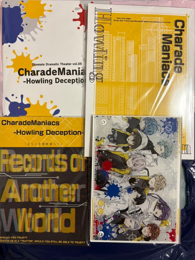 CharadeManiacs シャレマニ 朗読劇 SS席 特典